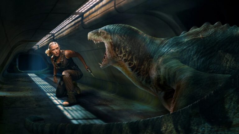 Imagem do filme Jurassic world recomeço